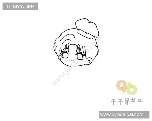 可爱足球明星Q版简笔画教程轻松绘制你的偶像球员